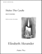 Shelter This Candle SATB Director's Score cover